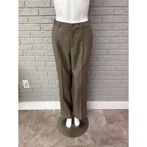 Ralph Lauren Women Brown Wool Dress Pants Size 6